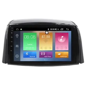IOKONE 1024*600 Stereo Navegação GPS Bluetooth 5.0 Android 9.0 Double Din Carro Tablet Para Renault Koleos 2009- 2016