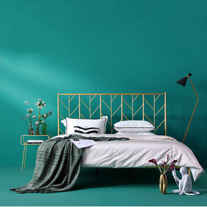 <span class=keywords><strong>Lit</strong></span> en fer victorien à lignes gracieuses en bronze foncé antique Giselle pour la maison - Product Image 3