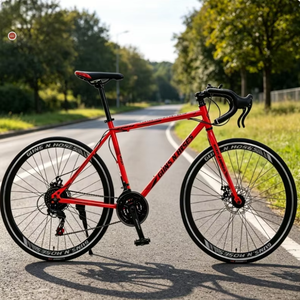 Vélo de route en fibre de carbone <span class=keywords><strong>SAVA</strong></span> R8 18 vitesses, fourche en carbone, frein V, R3000, vélos de course urbains, pédales ordinaires - Product Image 4