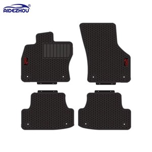 Accessori per Interni Auto, <span class=keywords><strong>Tappetini</strong></span> 2D in PVC LATEX di Alta Qualità, Impermeabili e Antiscivolo, Adatti per <span class=keywords><strong>AUDI</strong></span> <span class=keywords><strong>A3</strong></span> - Product Image 1