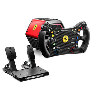 Volant de jeu de course PC 2Tumaster T818 488GT3, <span class=keywords><strong>simulateur</strong></span> de jeu de course, version améliorée V2, couple constant de 10 Nm, officiel2 - Product Image 1