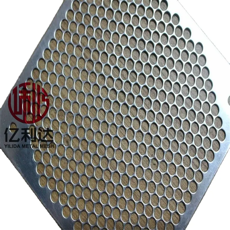 Hot Sale Stainless Steel Decorative Punched Mesh Perforated Metal Sheets Cutting Bending Welding Services Included