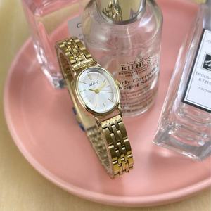 NAIDU -01 piccolo orologio Vintage da <span class=keywords><strong>donna</strong></span> in oro al quarzo - Product Image 5