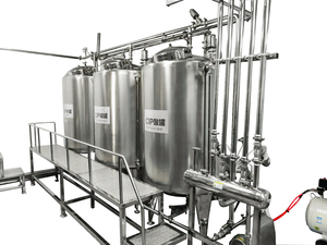 Équipement de Laiterie 1T/H : Ligne Complète pour Lait Pasteurisé et <span class=keywords><strong>Yaourt</strong></span> Ferme pour les Exploitations Laitières - Product Image 1