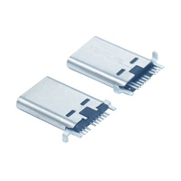 Conector macho USB tipo C 9P Placa de hundimiento de cabeza macho SMT