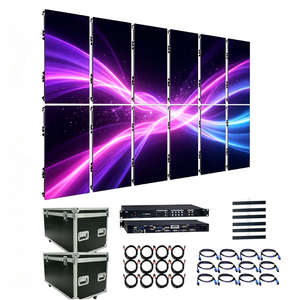 Seamless Splicing LED Rental <b>Wall</b> Indoor P2.97 P3.91 Vertical 500×1000 LED Cabinet Stage LED Screen For Trade Show Party Events - Product Image 1
