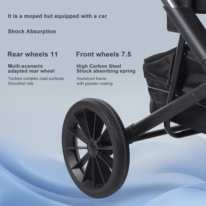 Leggero 3 In 1 con carrozzine per seggiolino auto e <span class=keywords><strong>passeggino</strong></span> passeggini pieghevoli per neonati - Product Image 5