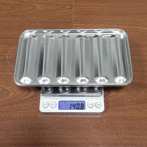 Molde <span class=keywords><strong>para</strong></span> Salchichas de Acero Inoxidable Buyer Star Kitchen, 6 Cavidades, Antiadherente, con Tapa - Product Image 5