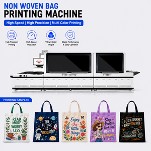 Stampante Automatica per Borse da Esposizione, Macchina Digitale a Getto d'Inchiostro per la Produzione di Borse Promozionali in Tessuto Non Tessuto - Product Image 1
