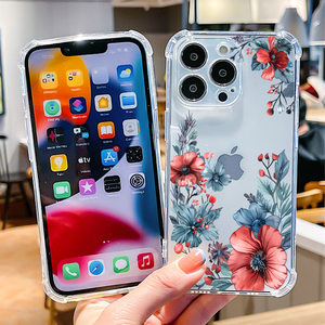 Custodia per telefono antiurto di lusso rosa <span class=keywords><strong>viola</strong></span> fiore morbido TPU per <span class=keywords><strong>iPhone</strong></span> 16 <span class=keywords><strong>Pro</strong></span> Max 15Pro 8Plus 17ProMax - Product Image 4