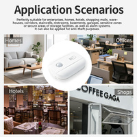 Sensor de Movimiento Inalámbrico Tuya, Detector de Seguridad PIR para Entrada del Hogar, Control por Aplicación, Sistema de Alarma Wi-Fi