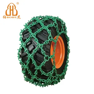 BOHU Alloy Steel Forestry Tire Protection Snow Chain Skidder Heavy Duty Forestry Wheel Track Chain