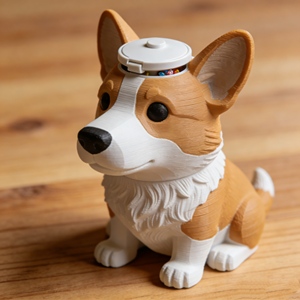 Envase de Plástico Personalizado con Forma de Mascota Impreso en 3D, Artículo de Decoración para el Hogar para 3.5g 7g 14g con Tu Logotipo, FDM PLA PETG - Product Image 1