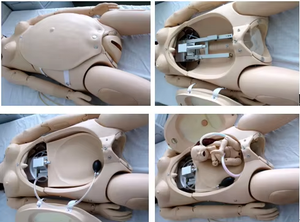 Simulador Avanzado de Parto Ginecológico <span class=keywords><strong>y</strong></span> Obstétrico SCMEHE, Maniquí de Emergencia Neonatal - Product Image 3