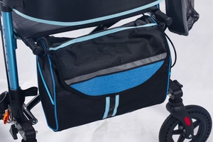 Andador de ayuda para caminar de rehabilitación de gran venta para personas adultas discapacitadas carrito de compras Andador de rodillos plegable <span class=keywords><strong>cercano</strong></span> con asiento - Product Image 4