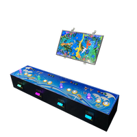 Console de jeu avec support d'accepteur de billets personnalisable, 4 joueurs, console de jeu fish