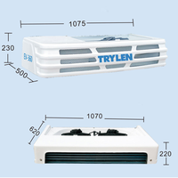 Unités de réfrigération pour camions frigorifiques DC250~DC400V, unités de réfrigération pour fourgons frigorifiques, pour caisses frigorifiques de 8 à 10 m3