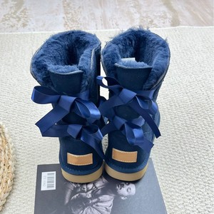 Bottes d'hiver chaudes et imperméables en fourrure de renard pour hommes et femmes, de haute qualité, noires, roses, blanches, taille 10 - Product Image 6