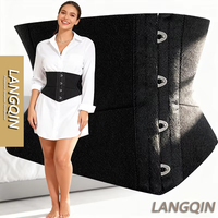 Corset amincissant respirant pour femme, ceinture élastique gainante sous-poitrine, contrôle du ventre, antibactérien, pour torse court