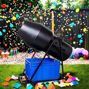 쇼타임 2000W 전문가용 오디오 비디오 조명 도매 대형 폼 캐논 인공 눈 기계 파티 DMX 파티 - Product Image 1