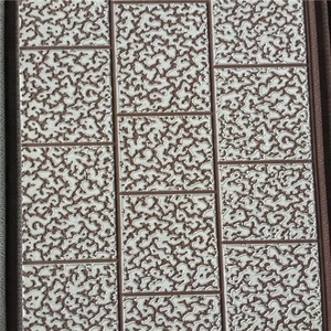 Tấm Ốp Tường Kim Loại Cách Nhiệt XỐP Pu Tấm Cách Nhiệt Kim Loại Tường Ngoài Bằng Pu Tấm Bánh <span class=keywords><strong>Sandwich</strong></span> Chạm Khắc Kim Loại - Product Image 2