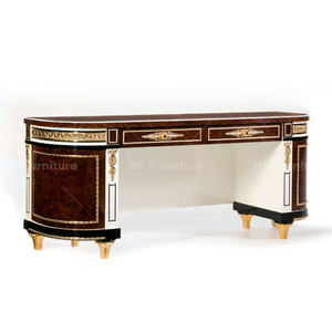 Tête <span class=keywords><strong>de</strong></span> <span class=keywords><strong>lit</strong></span> en velours <span class=keywords><strong>bleu</strong></span> antique <span class=keywords><strong>de</strong></span> luxe, ensemble <span class=keywords><strong>de</strong></span> meubles <span class=keywords><strong>de</strong></span> chambre à coucher King, table <span class=keywords><strong>de</strong></span> <span class=keywords><strong>nuit</strong></span> et tabouret - Product Image 4