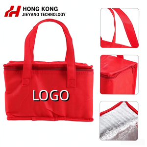 Wholesale Custom Reusable Beach Drink Wine Insulated <b>Bag</b> Red Shopping Carry <b>Bag</b> Portable Camping <b>Tote</b> Cooler Lunch <b>Bag</b> - Product Image 1