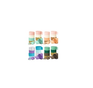 Rouleau <span class=keywords><strong>de</strong></span> bandes <span class=keywords><strong>de</strong></span> cou en crêpe blanc et coloré Papier pulpe <span class=keywords><strong>vierge</strong></span> ondulé avec revêtement à la <span class=keywords><strong>cire</strong></span> Papier <span class=keywords><strong>de</strong></span> coupe <span class=keywords><strong>de</strong></span> cheveux imperméable - Product Image 1