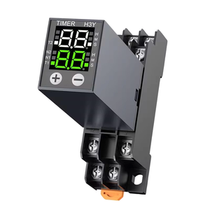 Digitaler <span class=keywords><strong>Timer</strong></span> für <span class=keywords><strong>LCD</strong></span>-Anzeige mit Cycle & Delay Control Relay 12V 24V 220V Mehrspannungs-Miniatur-H3Y-2/4-Zeitrelais - Product Image 6