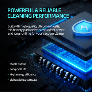7,4V 2200mAh oplaadbare 2S1P 18650 Li-ion batterijpack met BMS voor handstofzuiger - Product Image 4