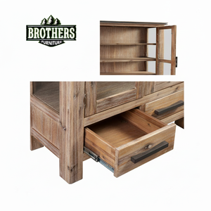 Marca Atlas, armario para dormitorio, mesa, pantalla sólida de Vietnam, fabricación de muebles para sala de estar, comedor, uso en supermercado - Product Image 1