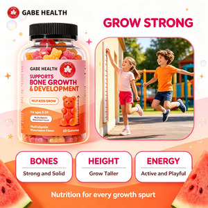 Gummies de calcium <span class=keywords><strong>et</strong></span> <span class=keywords><strong>vitamine</strong></span> <span class=keywords><strong>D</strong></span> en gros pour enfants, 60 unités, pour la croissance osseuse, le <span class=keywords><strong>d</strong></span>éveloppement de la taille, des dents fortes, saveur pastèque, pour enfants <span class=keywords><strong>et</strong></span> adolescents, OEM - Product Image 2