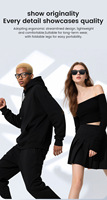 Lunettes E03 IA Haute Définition Anti-Tremblement Caméra 8 Mégapixels Interprétation Simultanée Lunettes Connectées IA avec ChatGPT