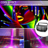 Nouveauté 15 yeux LED Mini Disco Laser éclairage de scène projecteur faisceau lumineux pour DJ boîte de nuit scène fête Laser lumières