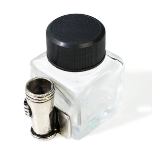25ml de vidrio Mini caligrafía fuente de llenar botellas de tinta con latón antiguo sostenedor de la pluma - Product Image 3