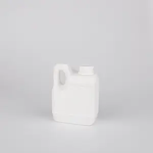 Best-selling 1 Gallon White Square Plastic Tubs Wholesale Alcohol Sanitizer Tubs HDPE Jerry Cans