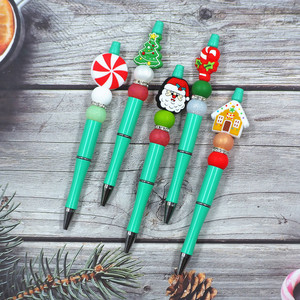 Perles en silicone colorées en forme de tournesol pour accessoires de bijoux de dentition, perles DIY pour stylos perlés - Vente en gros - Product Image 5