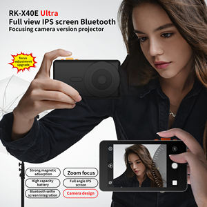 Monitor layar Selfie magnetik, untuk ponsel 1800mAh kamera nirkabel Vlog siaran langsung 2.4G/5G kompatibel IOS Android - Product Image 3