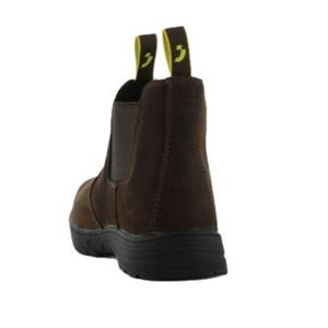 Zapatos DE SEGURIDAD DE CUERO Jackman S3 Crazy Horse, suela de goma ESD antideslizante de alta temperatura para calzado de protección de construcción - Product Image 4