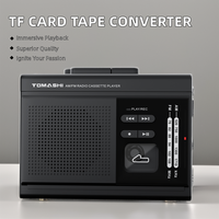 OEM ODM Lecteur de cassettes radio AM FM portable Walkman Enregistreur de cassettes MP3 Convertisseur vers carte TF Petite unité