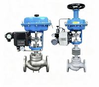 Vanne de régulation de niveau d'eau industrielle DN50, pneumatique, automatique, à opercule unique, corps en acier inoxydable SS316, pour environnements difficiles, OEM JIEXIN