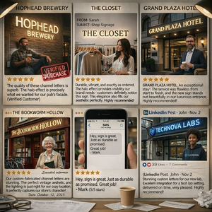 Letrero Comercial para Exteriores EZD, Letrero Luminoso para Negocios, Letrero para Puerta de Tienda de Cigarrillos - Product Image 4