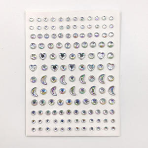 Moda tatuaje <span class=keywords><strong>temporal</strong></span> pegatina música Festival cara joyas maquillaje diamantes de imitación piedra accesorios para fiesta - Product Image 4