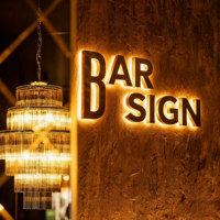 Panneau publicitaire LED rétroéclairé 3D pour extérieur, étanche IP65, garantie 2 ans - Décoration publicitaire en métal et acrylique