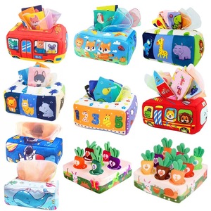 Gioco di Pesca in Stoffa Personalizzato per Bambini 12-18 Mesi, Regalo di Compleanno per Bambini di <span class=keywords><strong>Un</strong></span> <span class=keywords><strong>Anno</strong></span> con Tazze Impilabili - Product Image 5