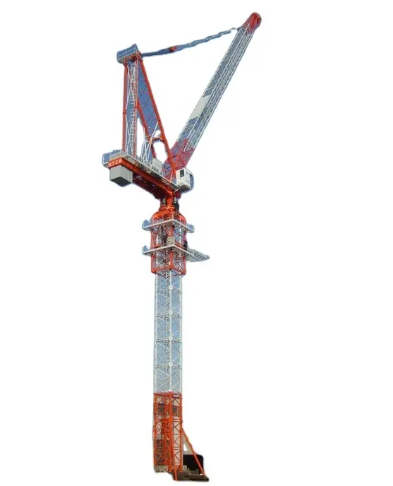 Cina 45m jib 6/8 tonnellate QTD120(4522) luffing gru a torre per edificio di alto livello