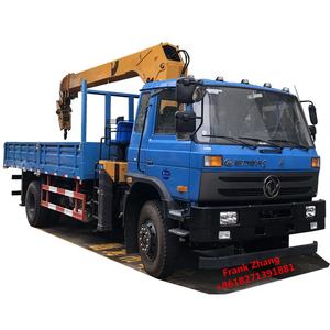 Truk Kargo 4X2 Euro <span class=keywords><strong>3</strong></span> Tenaga Kuda 190 dengan <span class=keywords><strong>Crane</strong></span> <span class=keywords><strong>Tadano</strong></span> 7 <span class=keywords><strong>Ton</strong></span> - Product Image 1