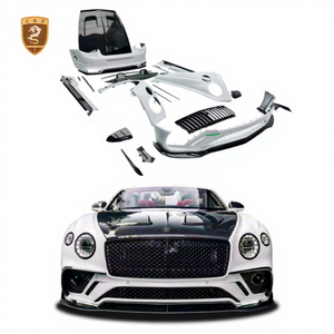 全新设计 MSY 改装套件适用于宾利欧陆 GT 2019-2023 干式碳纤维汽车保险杠车身套件侧裙挡泥板发动机罩 - Product Image 1