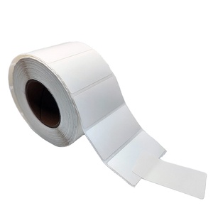 Étiquettes thermiques directes blanches vierges 2x1 4x2 pouces, autocollantes, rouleaux d'étiquettes thermiques 2x1 pour codes-barres, emballage - Product Image 3