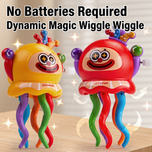 New funky dancing octopus wind-up toy, slides and wiggles, fun quirky twist, kids' gift - Product Image 4